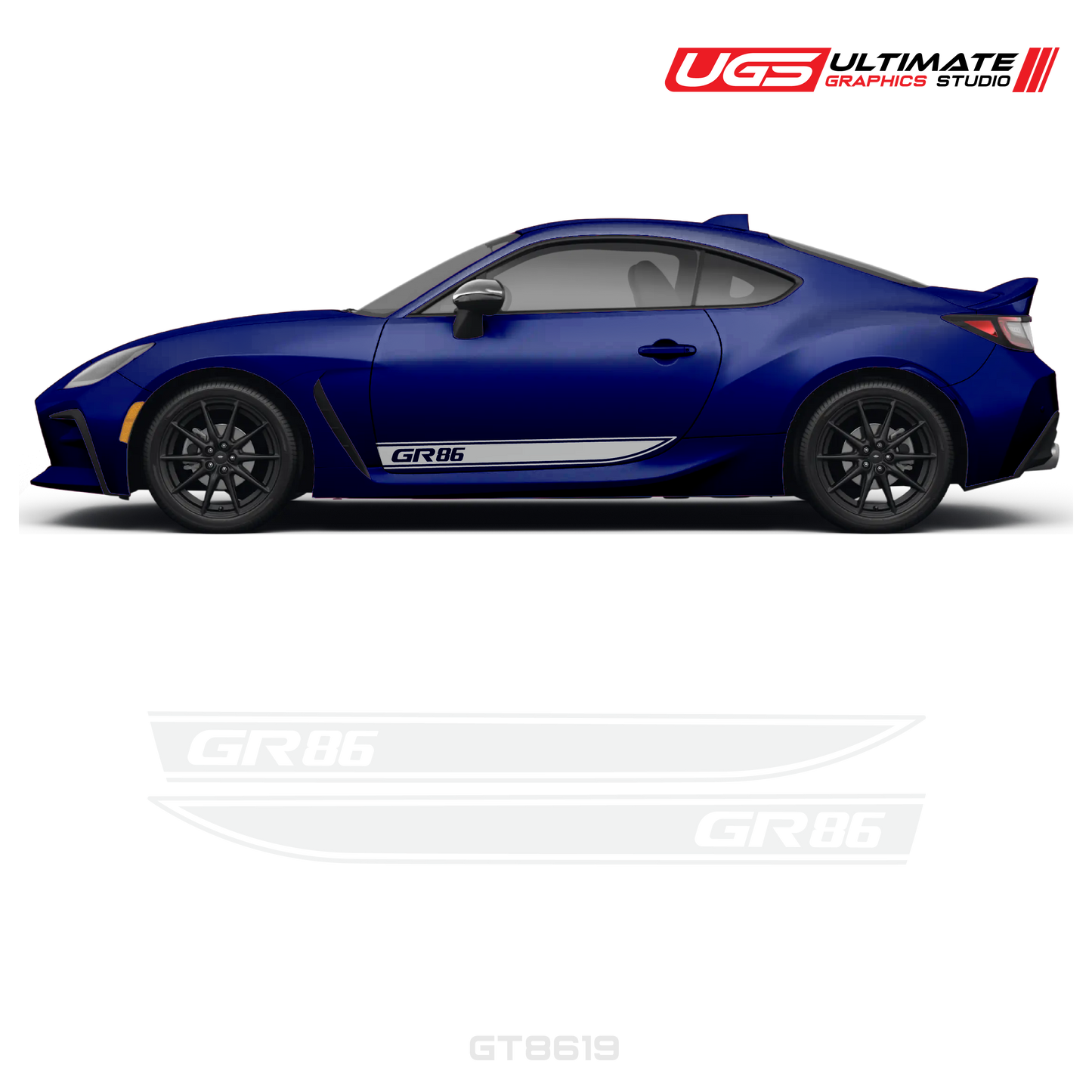 GR86 Side Decal Set With Accent