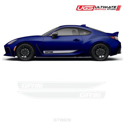 GR86 Side Decal Set With Accent