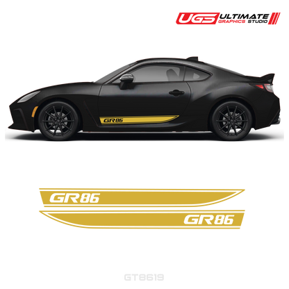 GR86 Side Decal Set With Accent