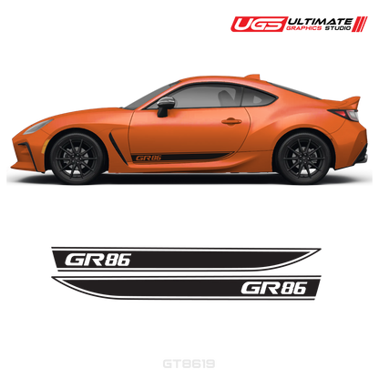 GR86 Side Decal Set With Accent