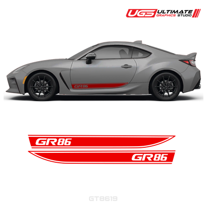 GR86 Side Decal Set With Accent