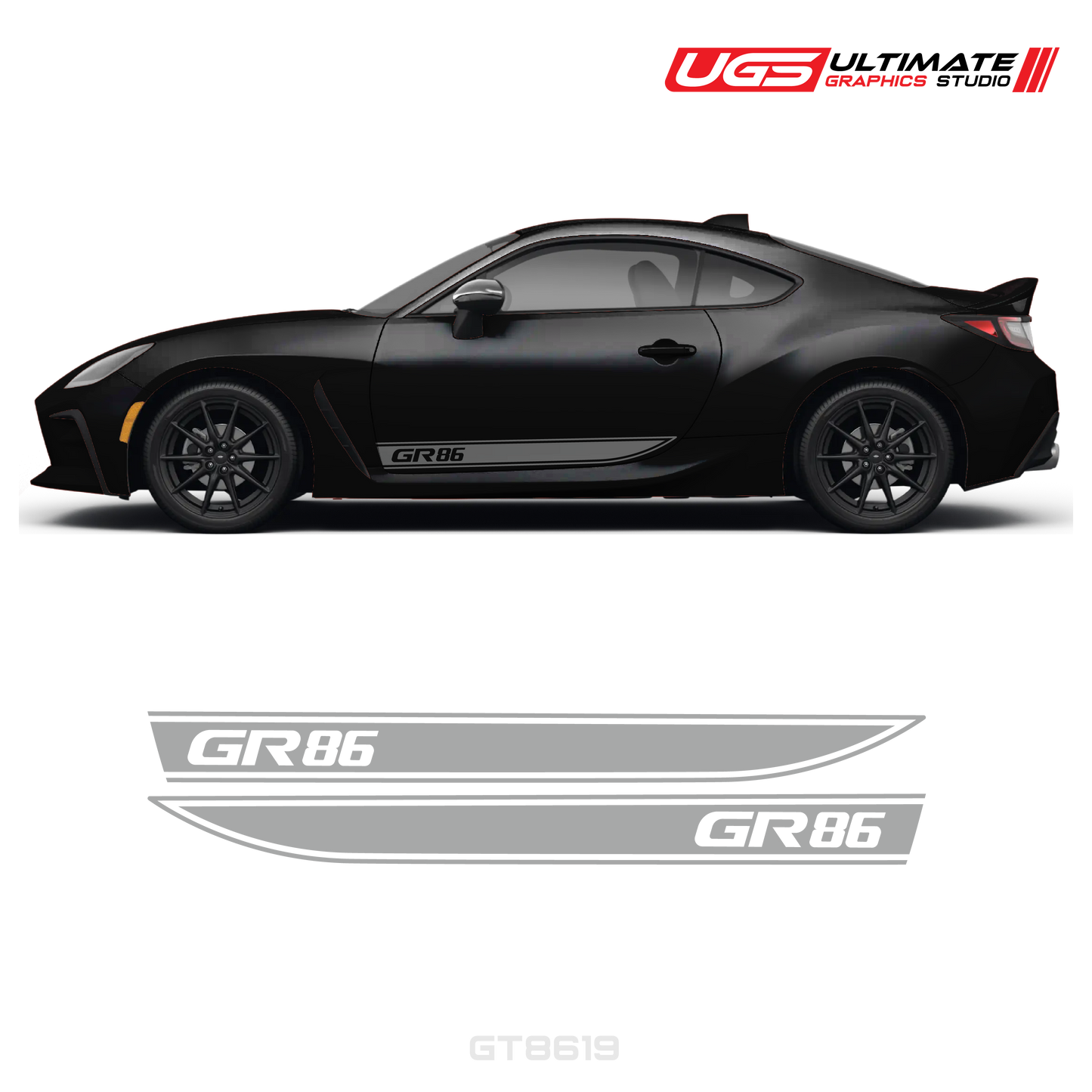 GR86 Side Decal Set With Accent