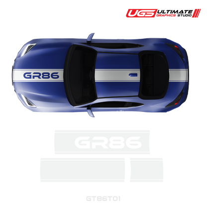Top Stripe GR86 Graphics