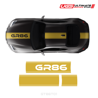Top Stripe GR86 Graphics