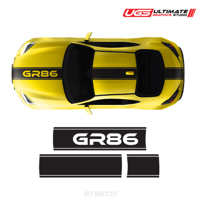 Top Stripe GR86 Graphics