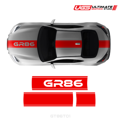 Top Stripe GR86 Graphics