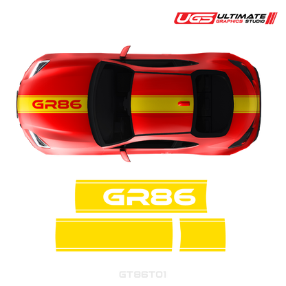Top Stripe GR86 Graphics