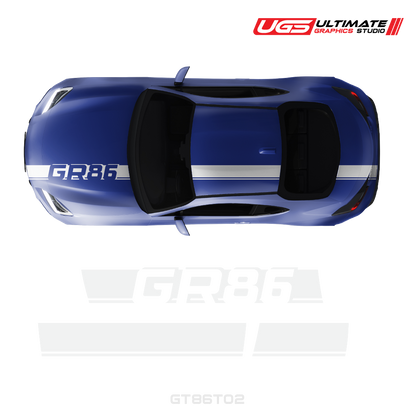 Top Stripe GR86 Graphics