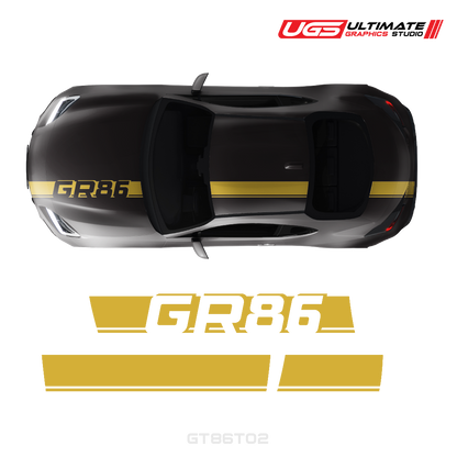 Top Stripe GR86 Graphics