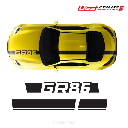 Top Stripe GR86 Graphics