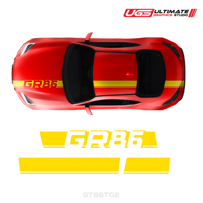 Top Stripe GR86 Graphics