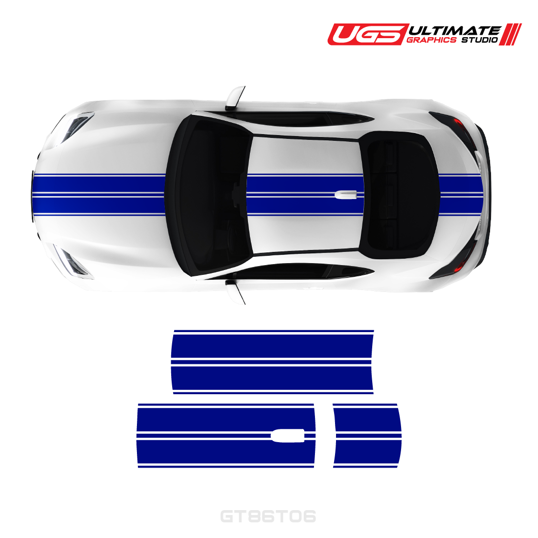 Top Dual Stripes Graphics