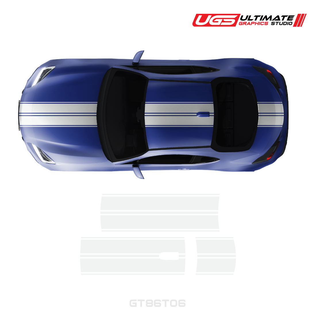Top Dual Stripes Graphics