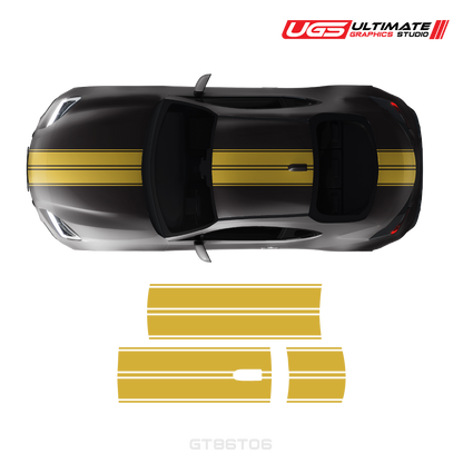 Top Dual Stripes Graphics
