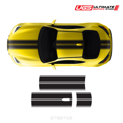 Top Dual Stripes Graphics