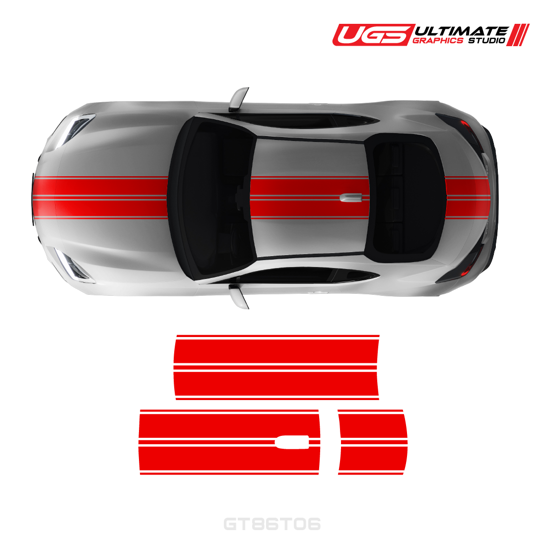 Top Dual Stripes Graphics