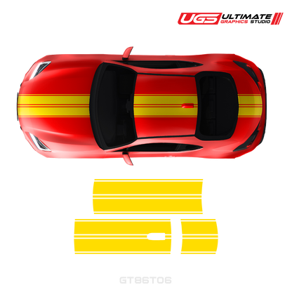 Top Dual Stripes Graphics