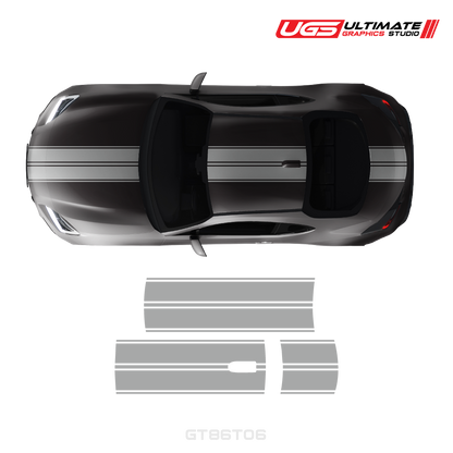 Top Dual Stripes Graphics