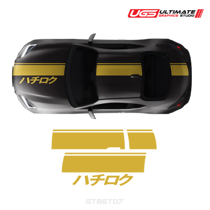 Top Dual Stripes Graphics