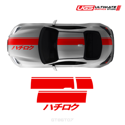 Top Dual Stripes Graphics