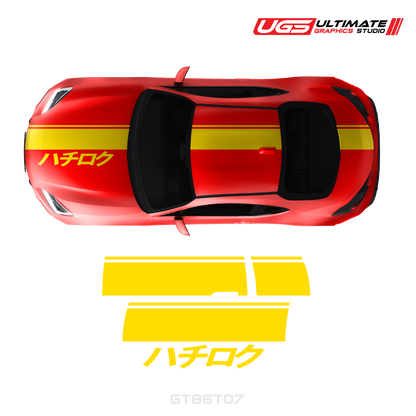 Top Dual Stripes Graphics