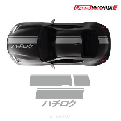 Top Dual Stripes Graphics