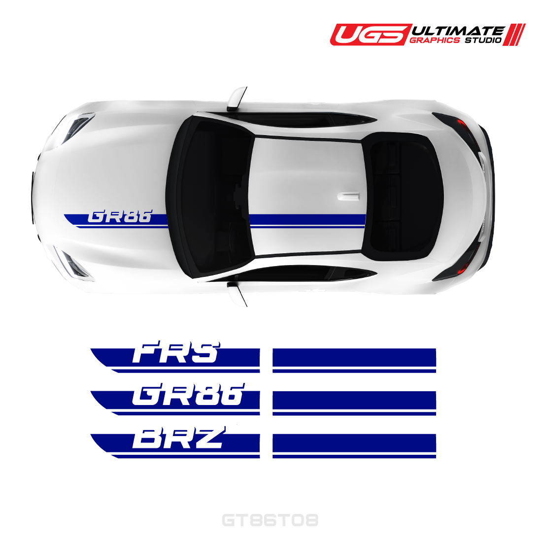 Top Stripe Accent Graphics