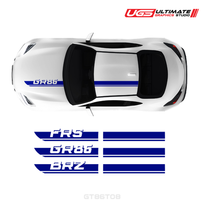 Top Stripe Accent Graphics