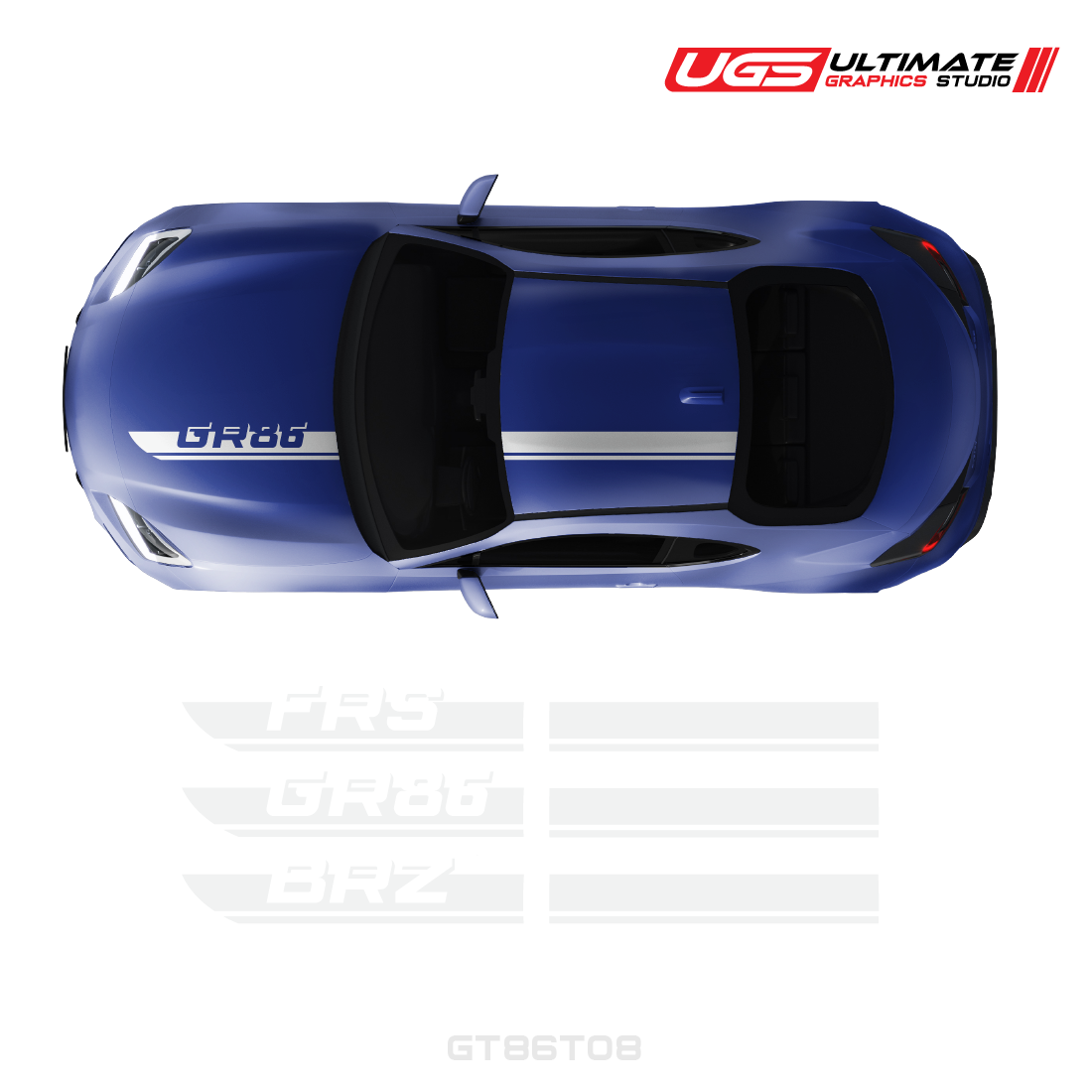 Top Stripe Accent Graphics