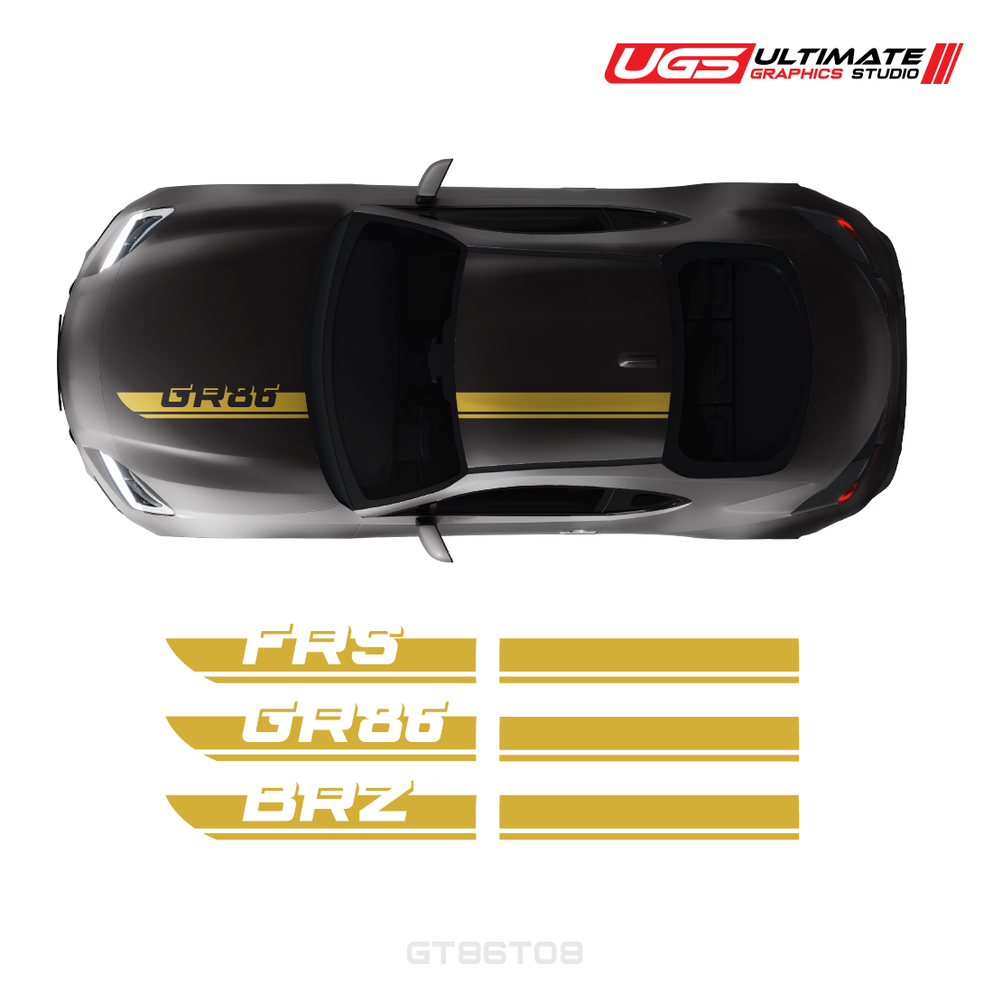 Top Stripe Accent Graphics