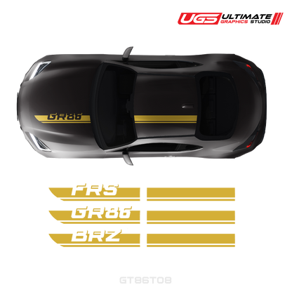 Top Stripe Accent Graphics
