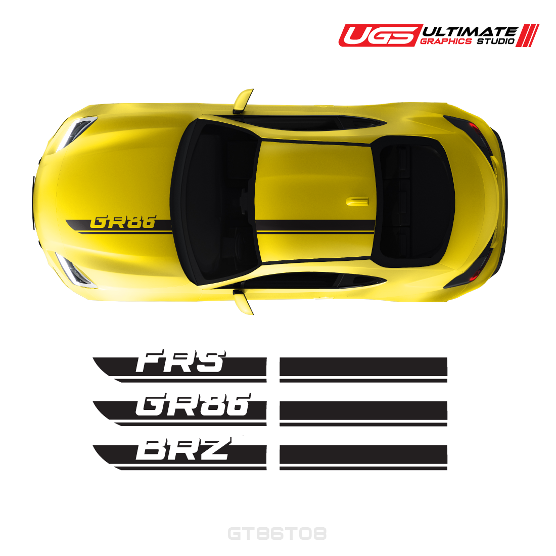 Top Stripe Accent Graphics