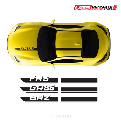 Top Stripe Accent Graphics