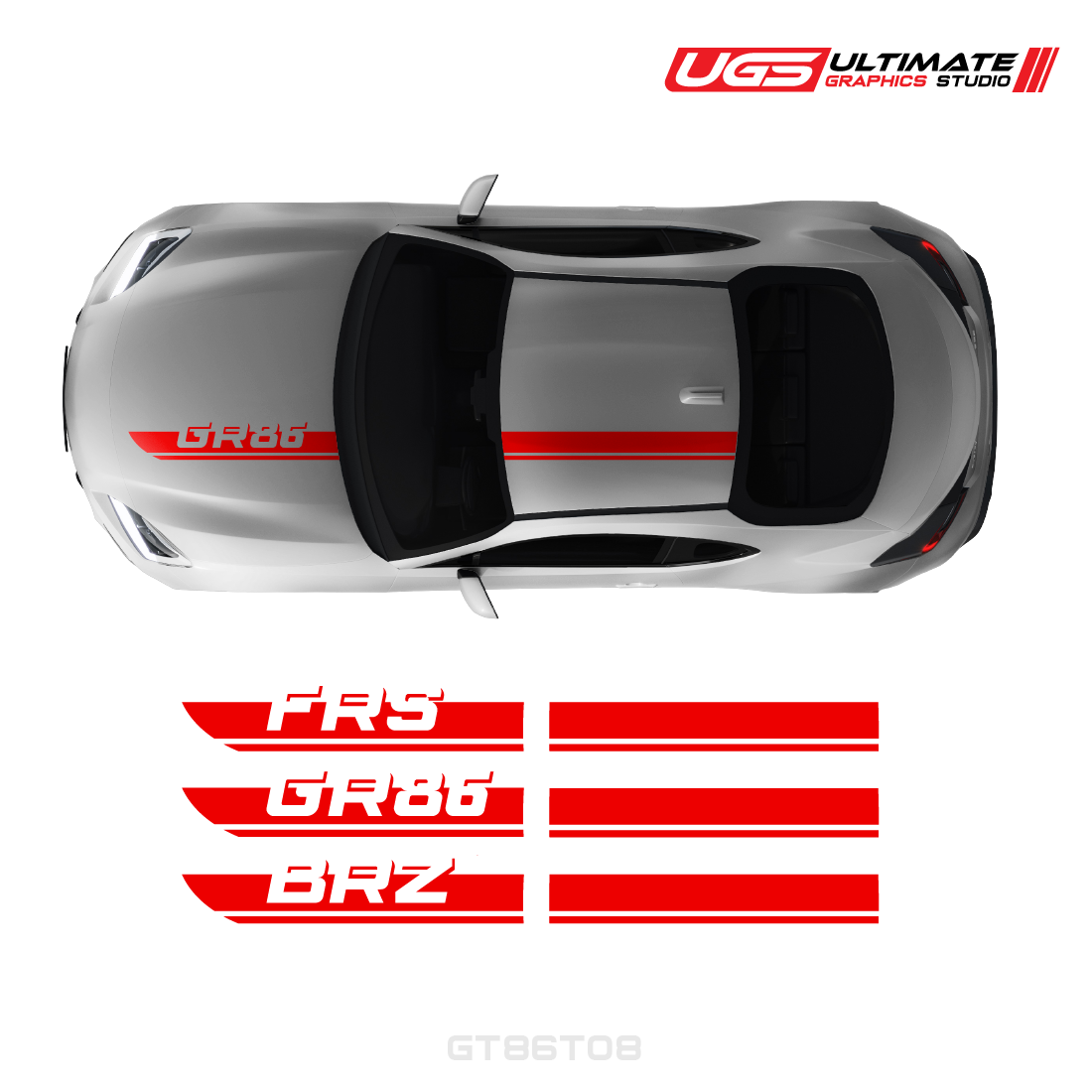 Top Stripe Accent Graphics
