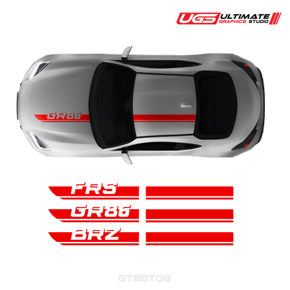 Top Stripe Accent Graphics