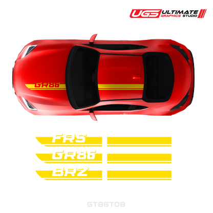 Top Stripe Accent Graphics