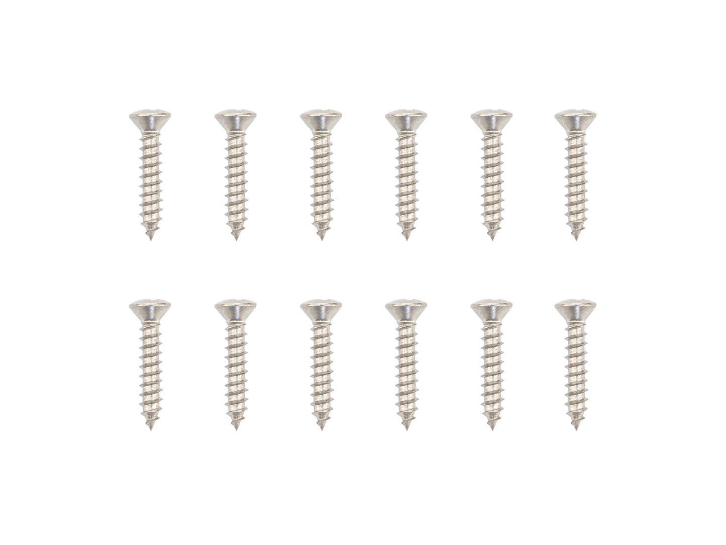 Hook-Up Box & Vent Cover Stainless Mounting Screws (Pack of 12)