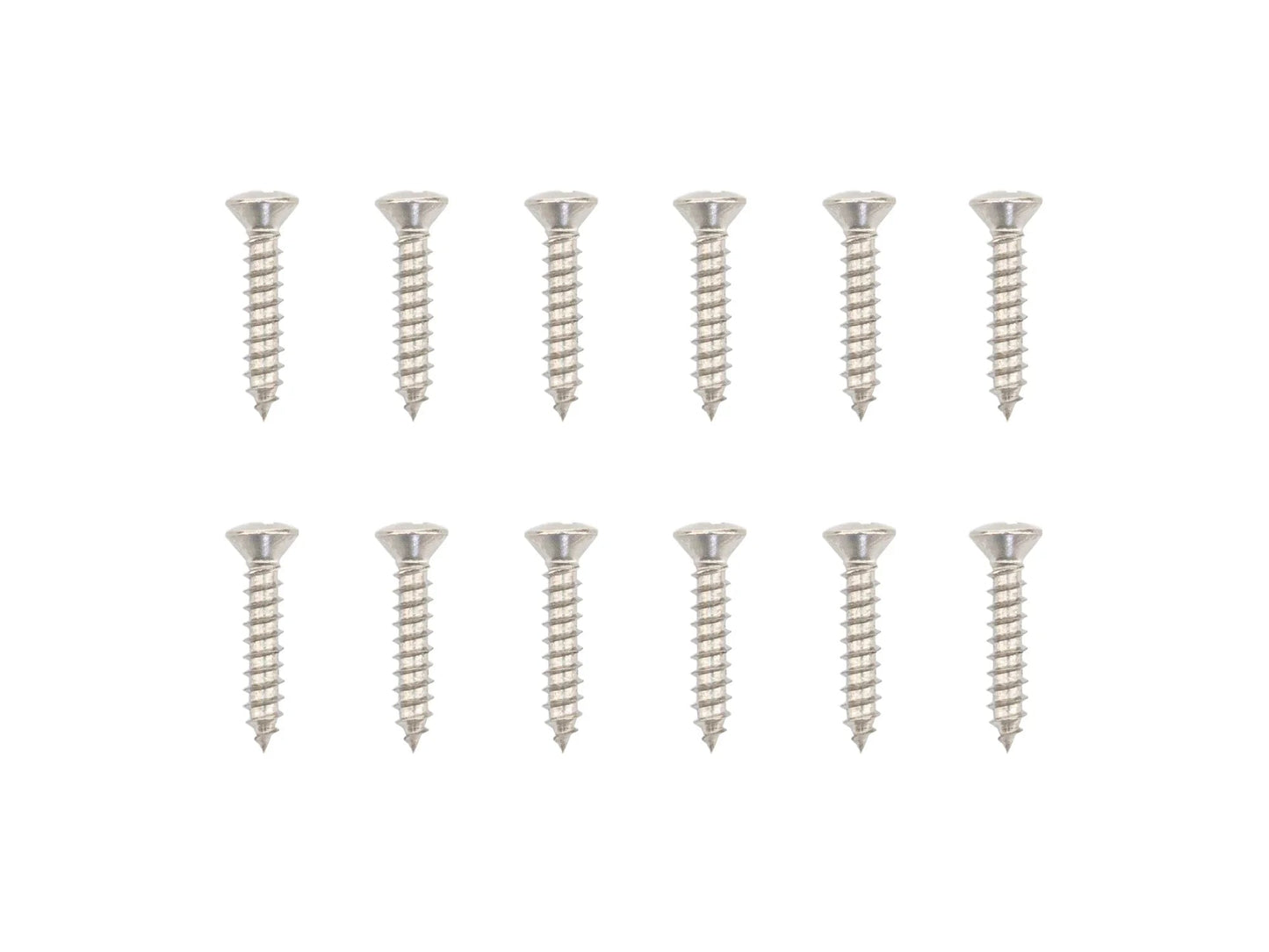 Hook-Up Box & Vent Cover Stainless Mounting Screws (Pack of 12)