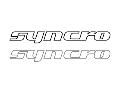 Syncro Decal