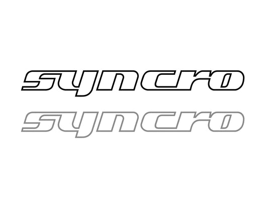 Syncro Decal