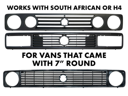 High Output Headlight Kit (S.A. Grille or H4 Rectangular Lenses) [Early Vanagon]