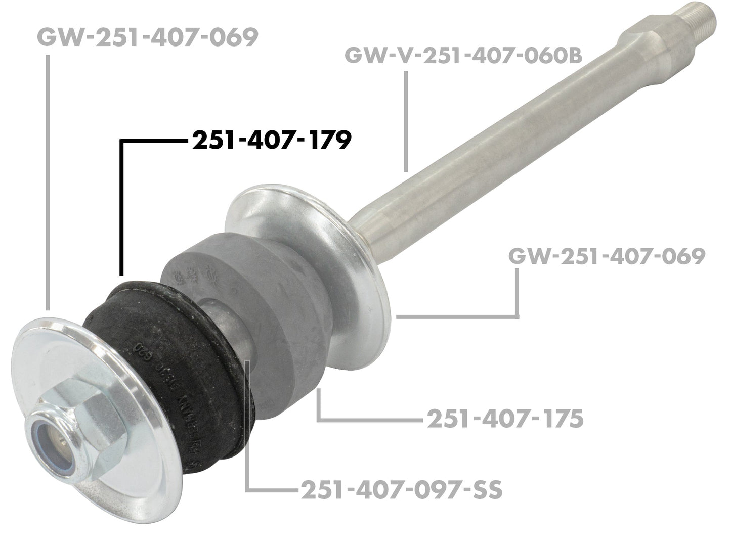 Radius Rod Bushing - Front