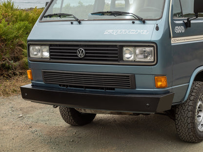 GoWesty Plate Steel Bumper Set [Vanagon]