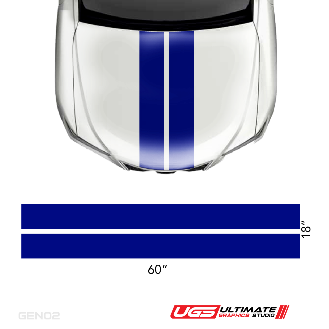 Hood Dual Stripe