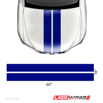 Hood Dual Stripe