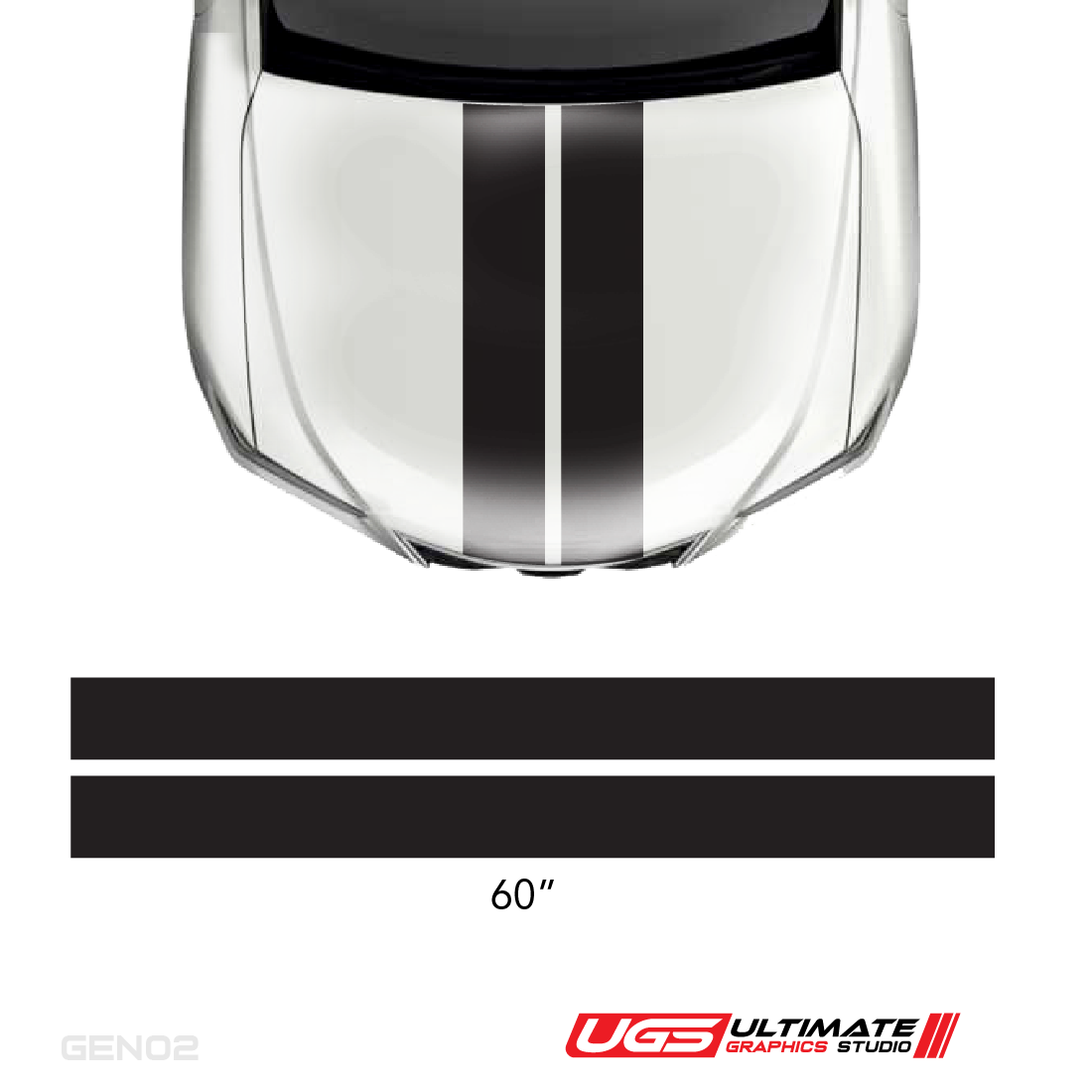 Hood Dual Stripe