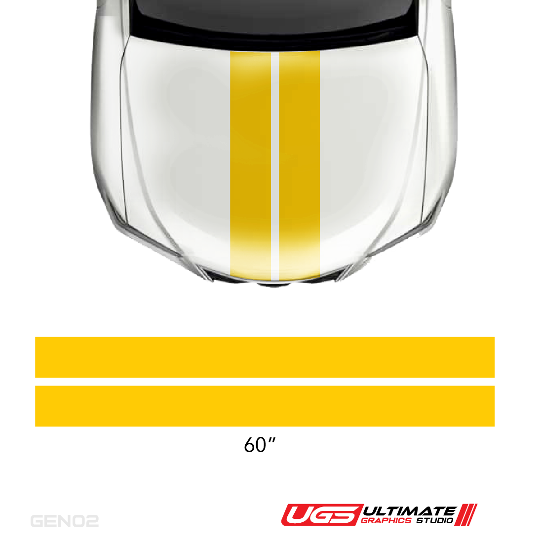Hood Dual Stripe