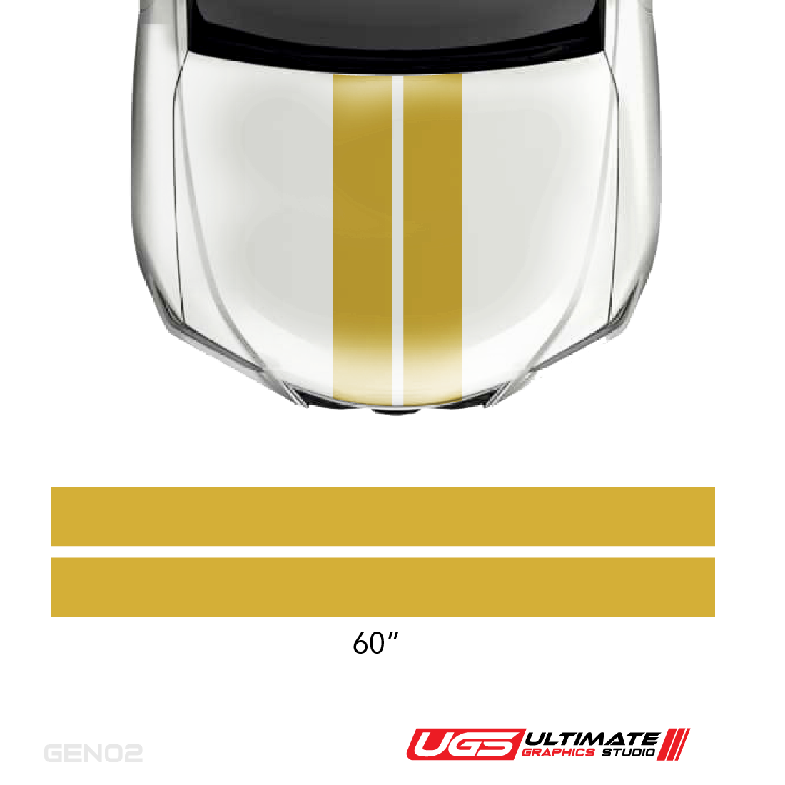Hood Dual Stripe