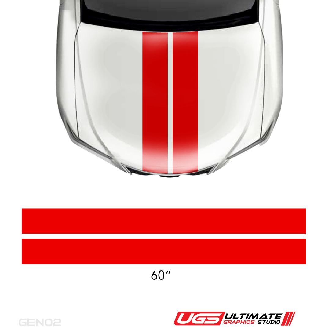Hood Dual Stripe