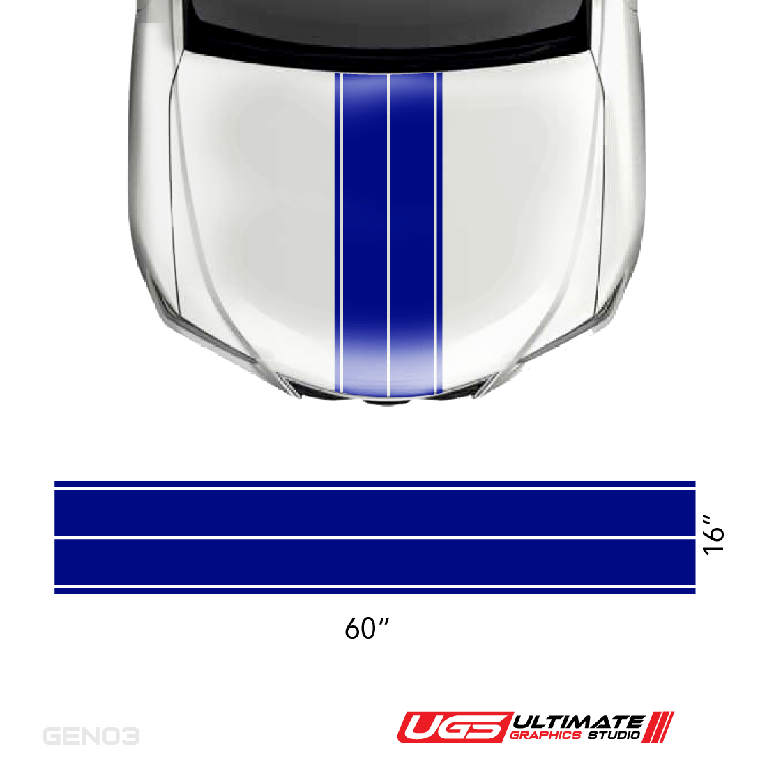 Hood Dual Stripe Set